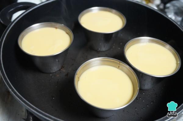 Receta de Flan con leche de avena - Paso 6