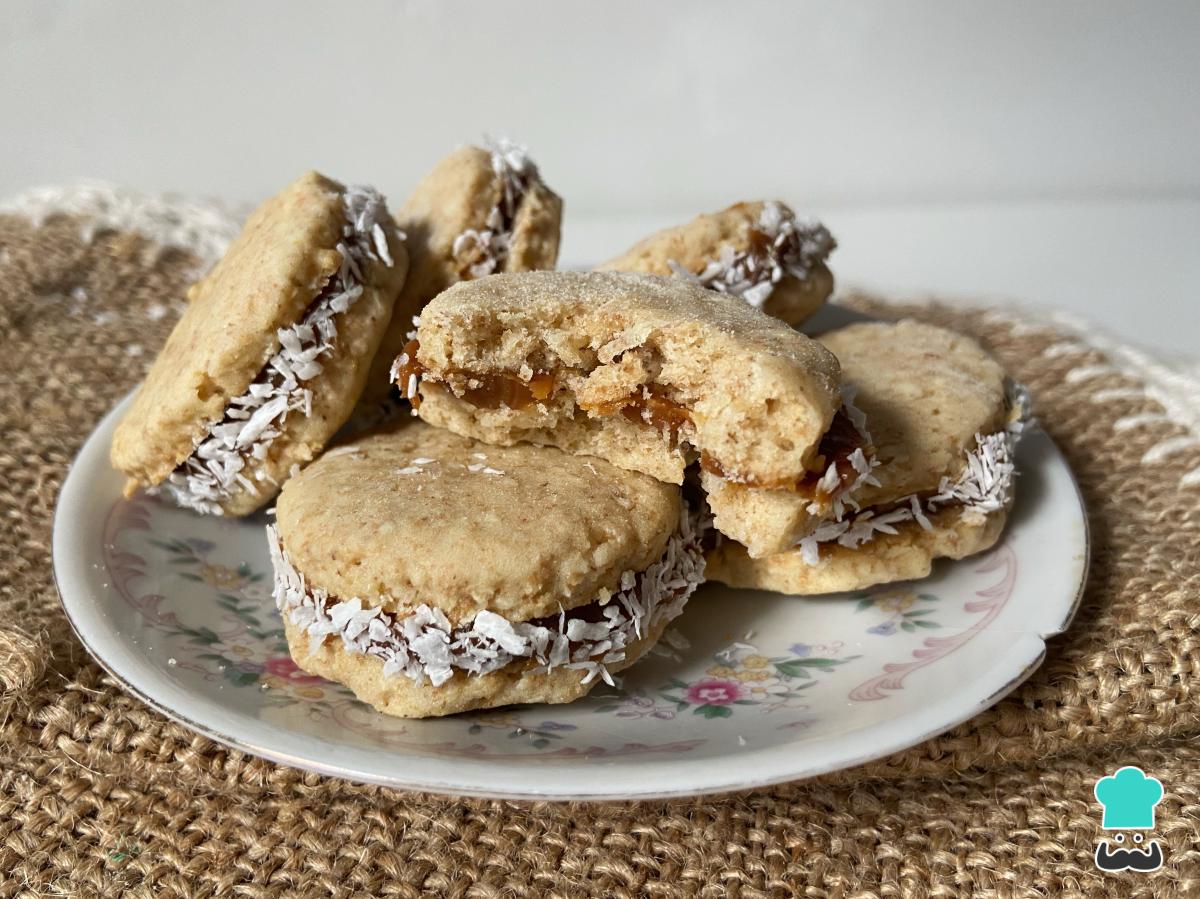 Receta de Alfajores de avena y coco