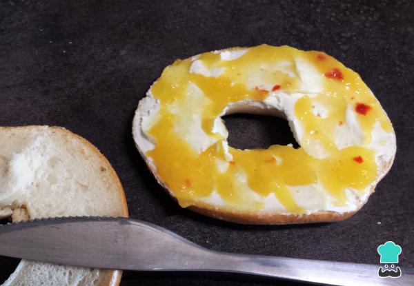 Receta de Bagel de atún light - Paso 3