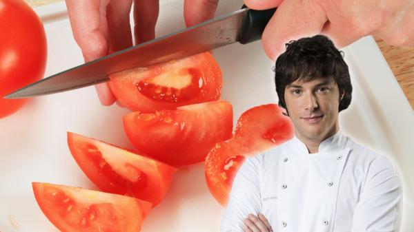 Jordi Cruz, chef catalán: “La mejor forma de cortar el tomate para ensalada es fijarse en sus paredes para conservar mejor sus jugos y su sabor”