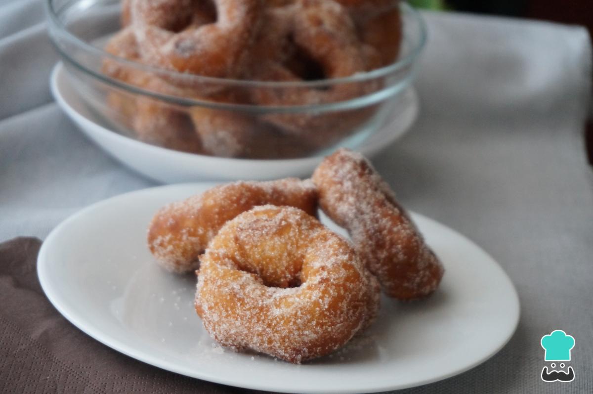 Receta de Rosquillas de nata