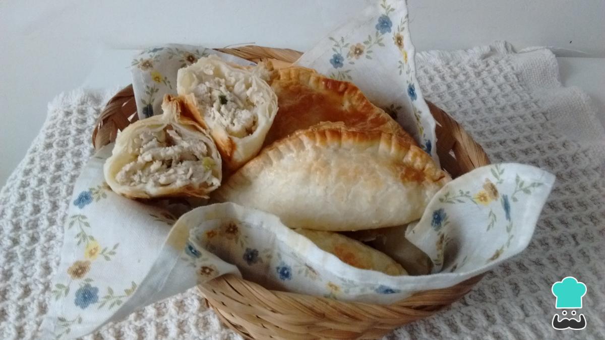 Receta de Empanadas de pollo al verdeo