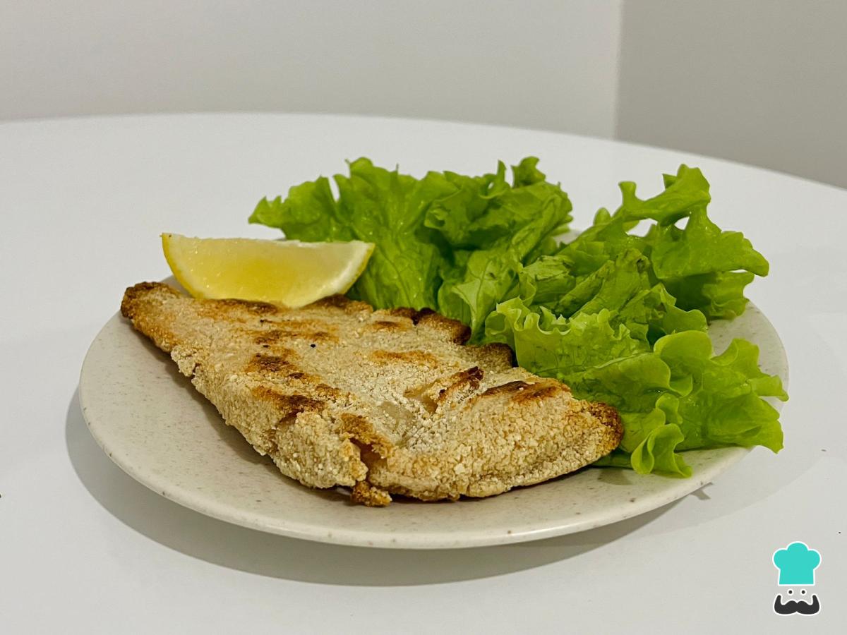 Receta de Milanesa con ensalada