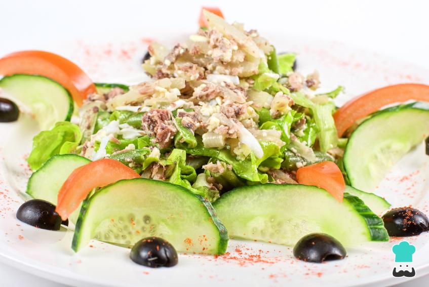Receta de Ensalada de atún con pepino-image