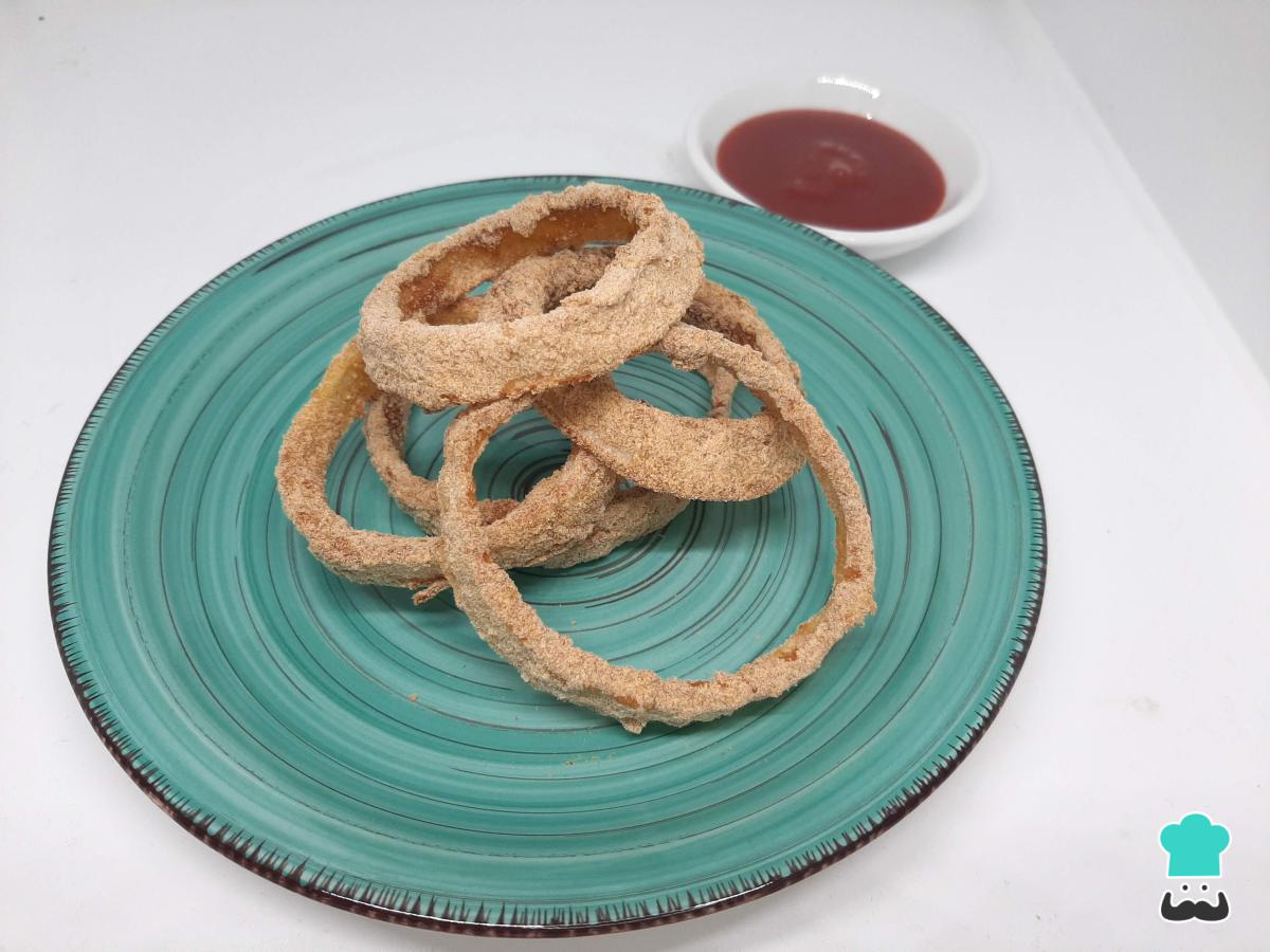 Receta de Aros de cebolla al horno