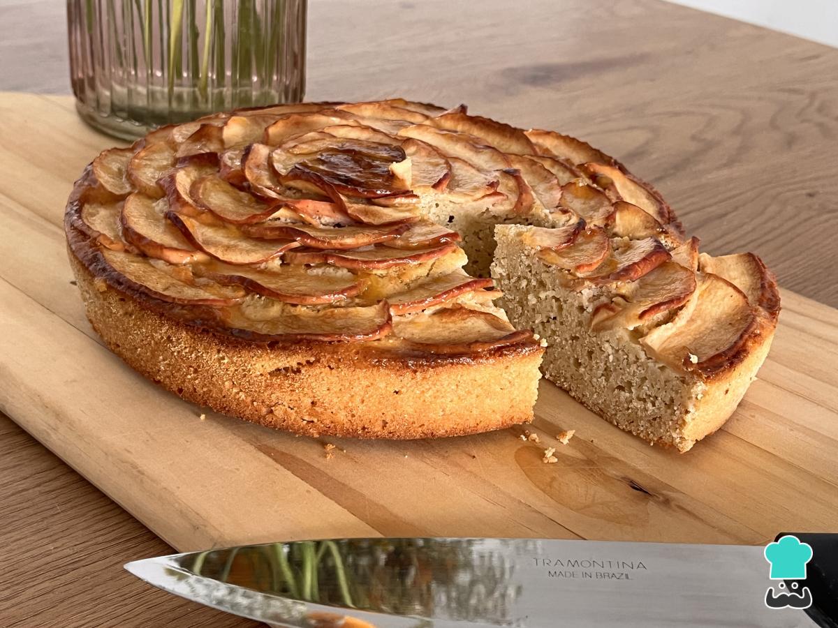 Receta de Bizcocho de manzana sin gluten