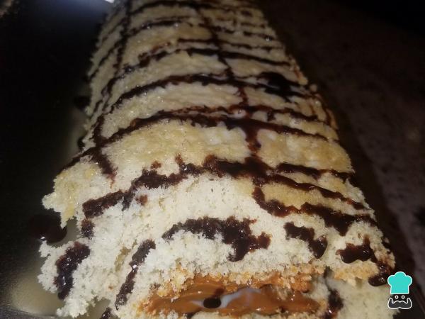 Receta de Brazo gitano de arequipe paso a paso