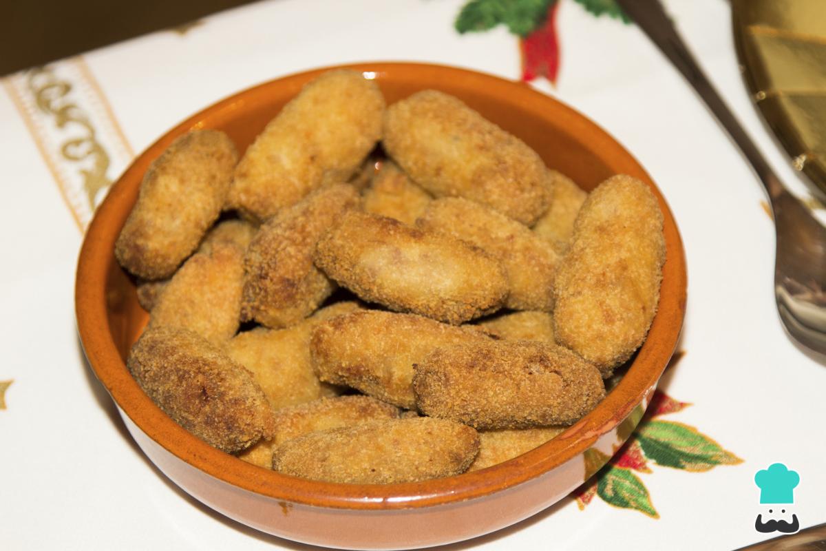 Receta de Croquetas de jamón y huevo