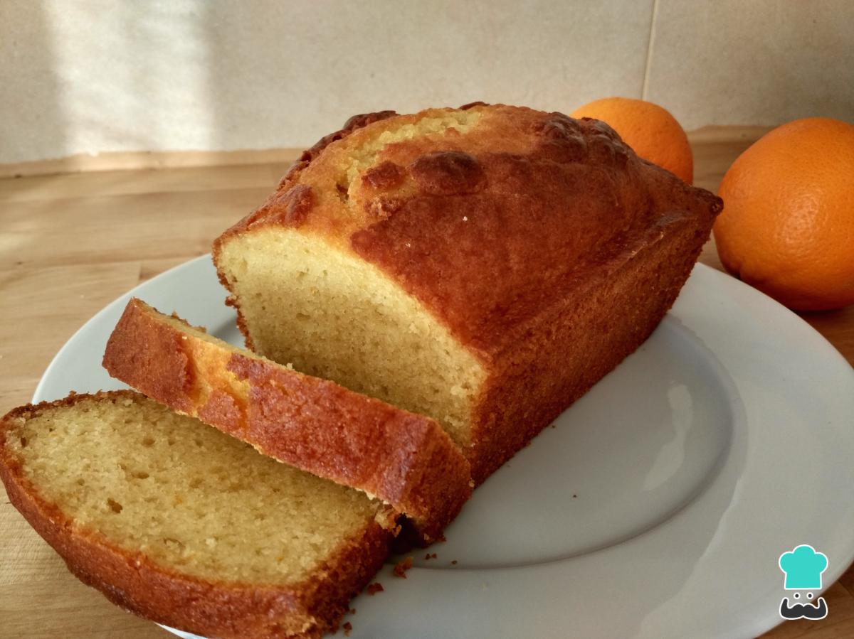 Receta de Bizcocho de naranja sin azúcar