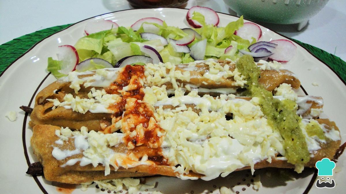 Receta de Flautas de res