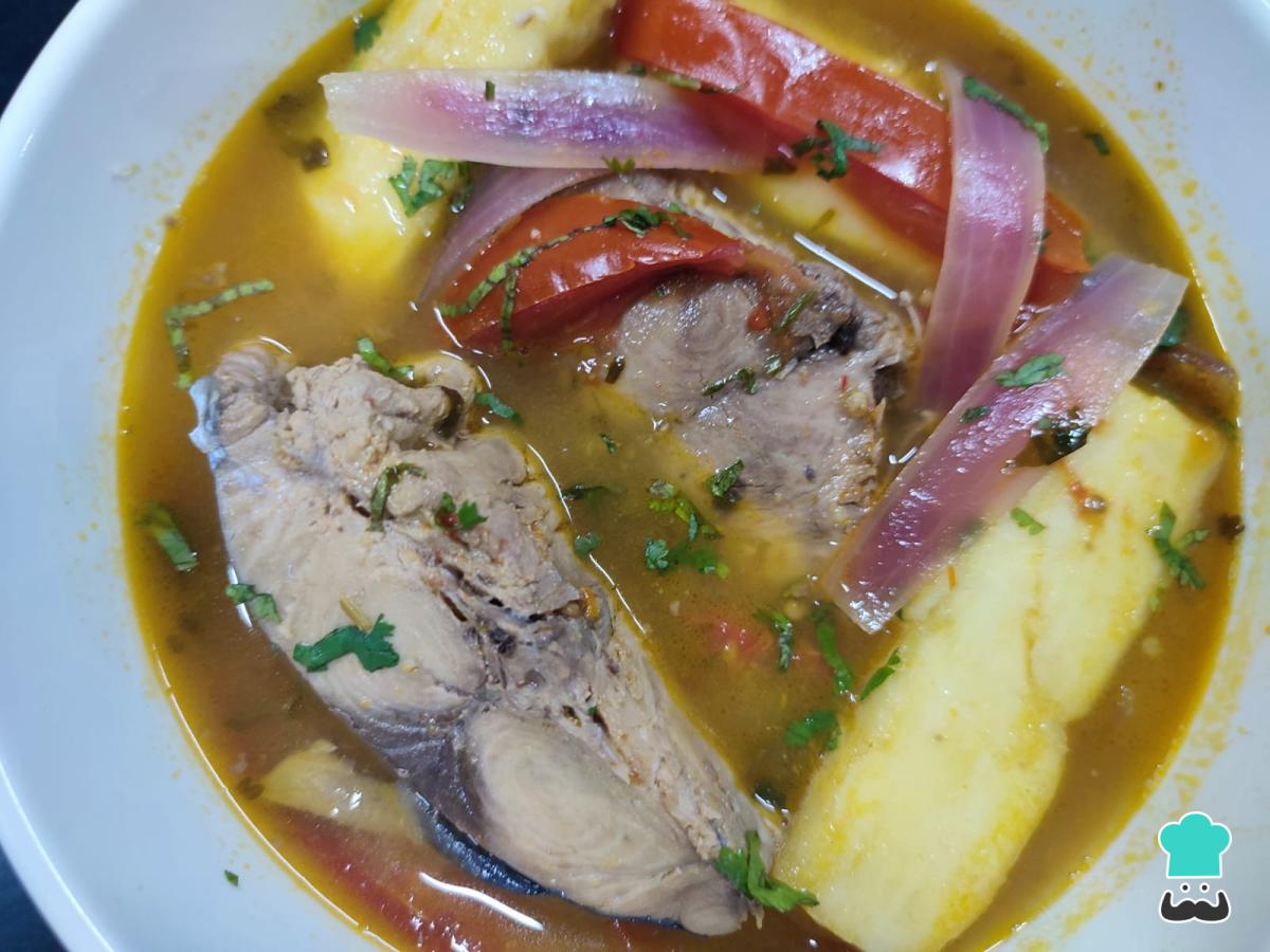 Receta de Pescado sudado peruano