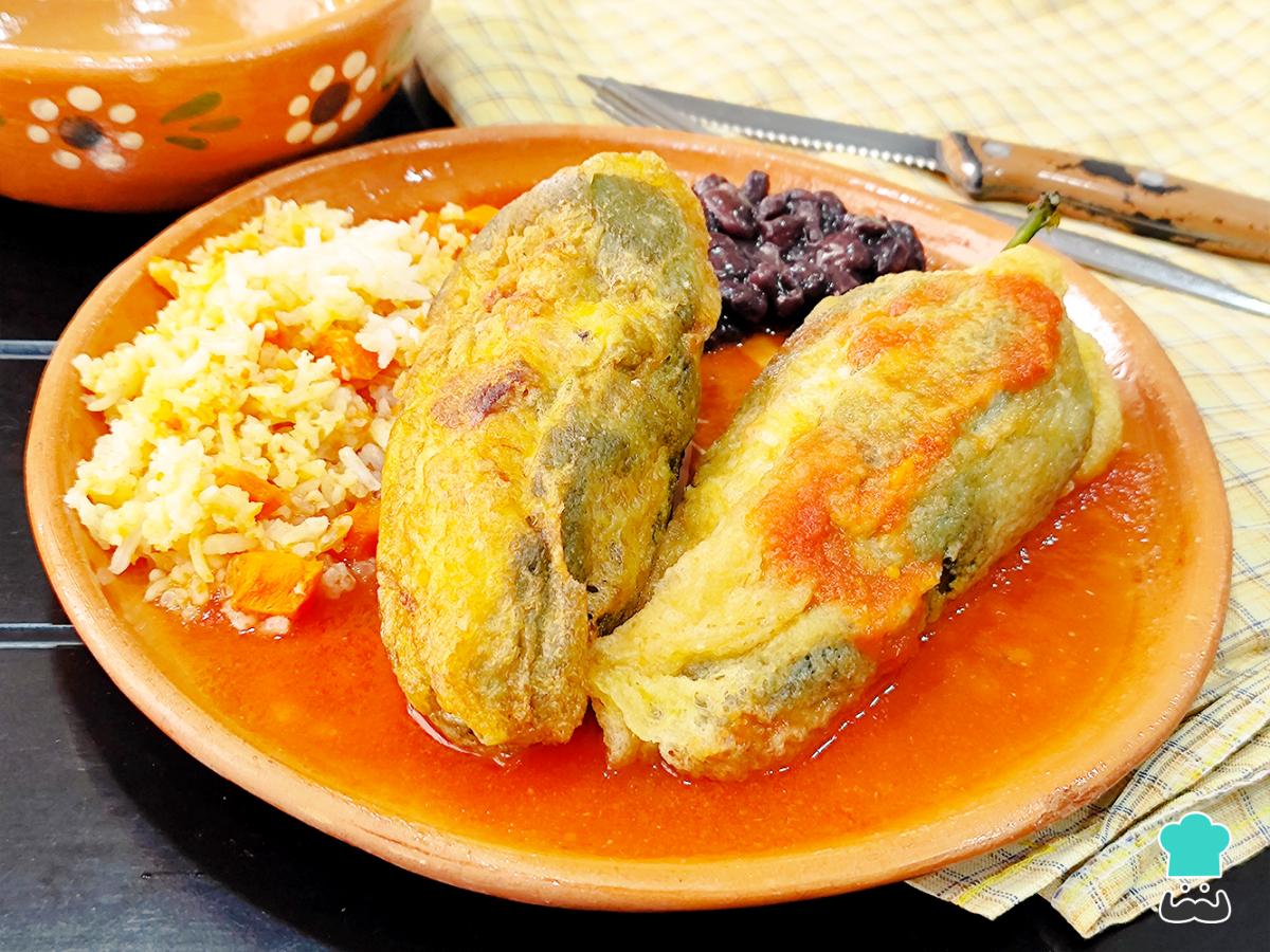 Receta de Chiles rellenos de carne molida