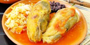 Receta de Chiles rellenos de carne molida