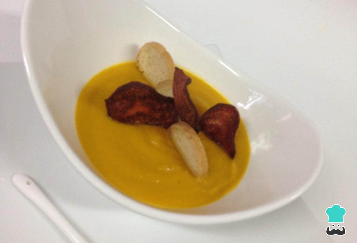 Receta de Crema de auyama sencilla