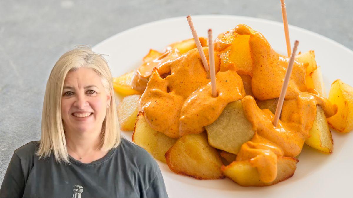 María José, cocinera: “La mejor salsa brava no se hace con tomate frito, lleva 2 g de pimentón dulce, 3 de picante y 2 ajos”