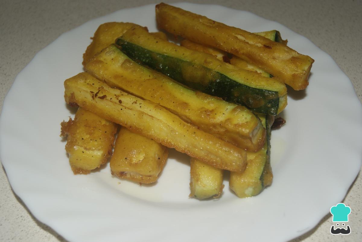 Receta de Calabacín rebozado en tempura