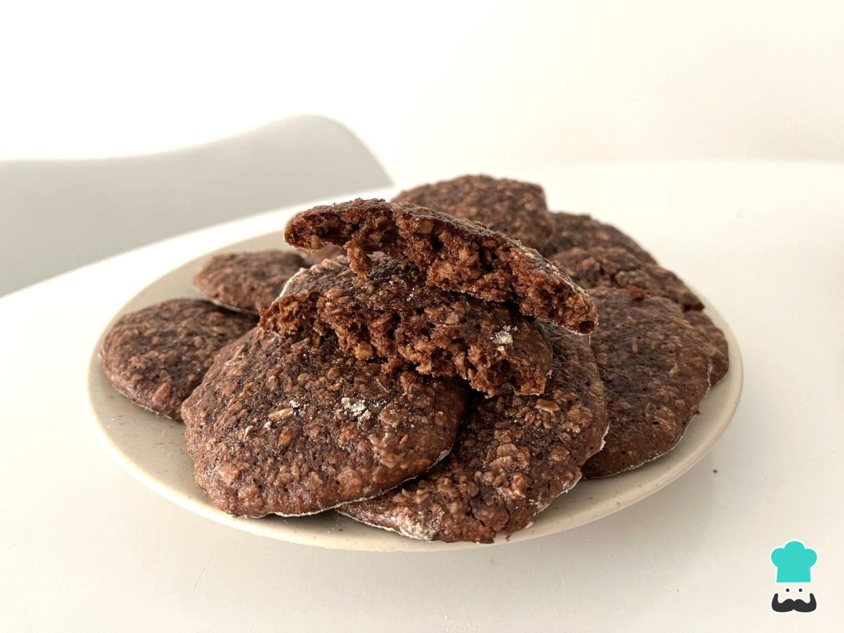Receta de Galletas de avena y cacao