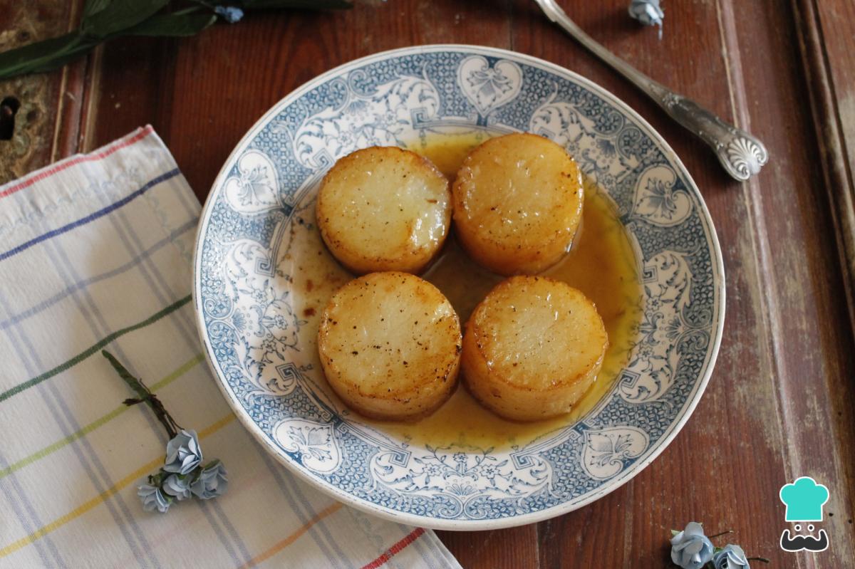 Receta de Patatas fondant