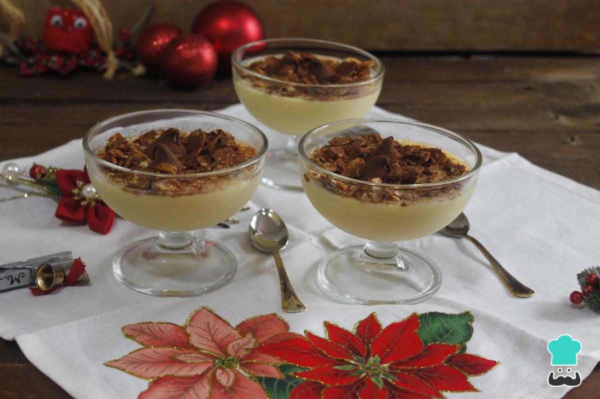 Receta de Crema de almendras de postre