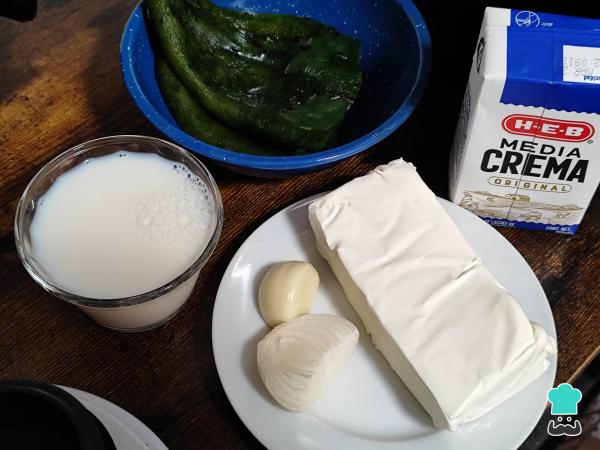 Receta de Espagueti verde con pollo - Paso 3