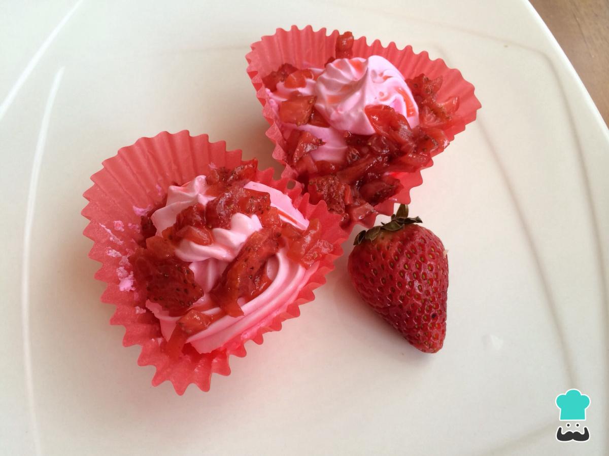 Receta de Merengue de fresa