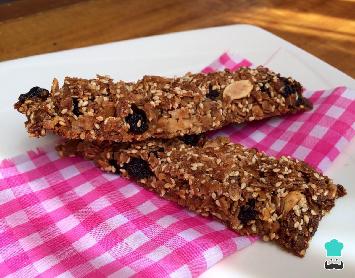 Receta de Barritas de cereal