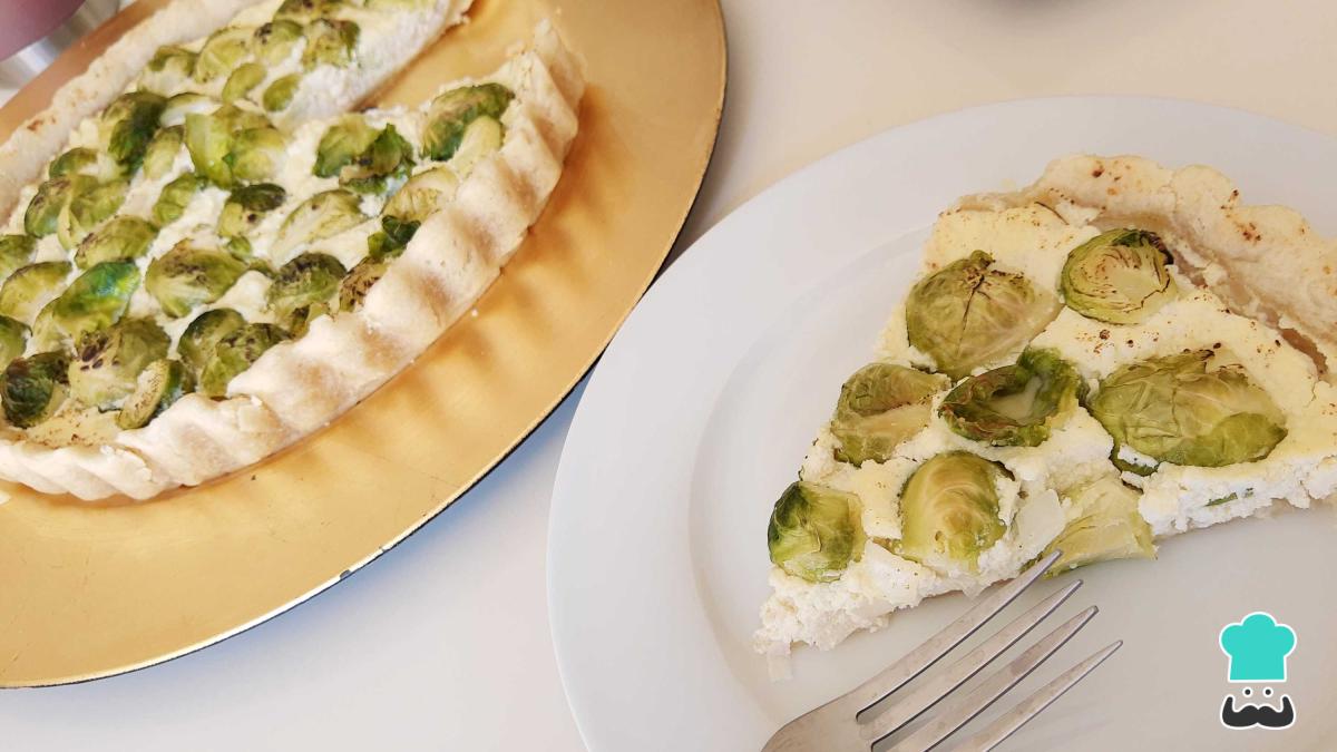 Receta de Tarta de repollitos de Bruselas