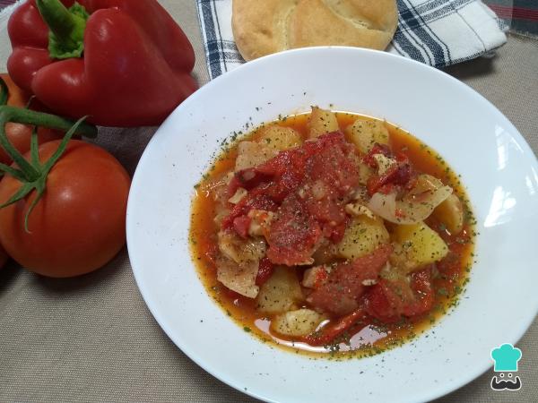 Receta de Tiznao manchego