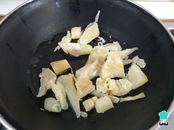 Receta de Tiznao manchego - Paso 2