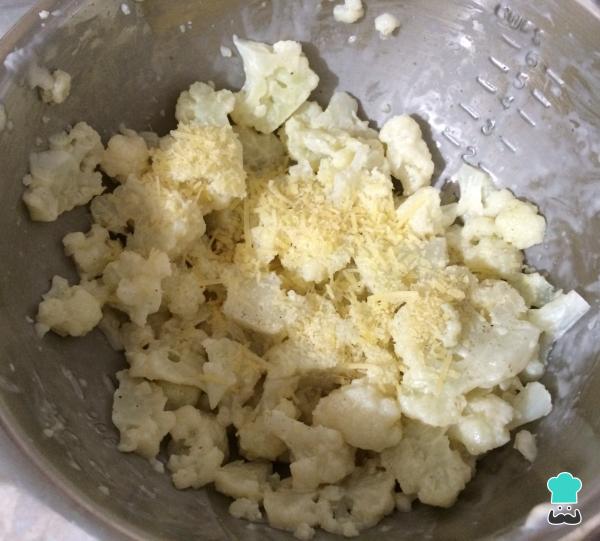 Receta de Coliflor a la parmesana - Paso 3