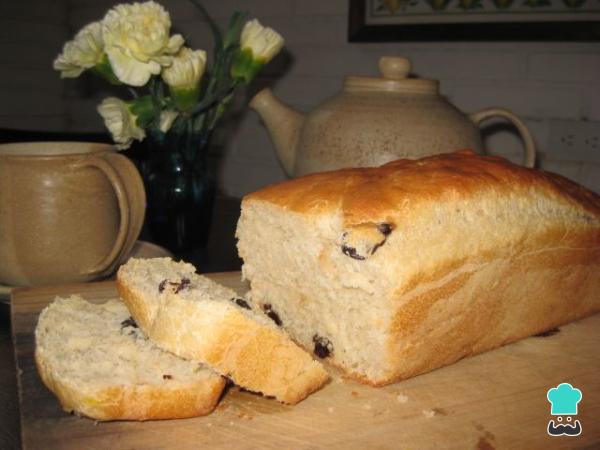 Receta de Pan de pasas