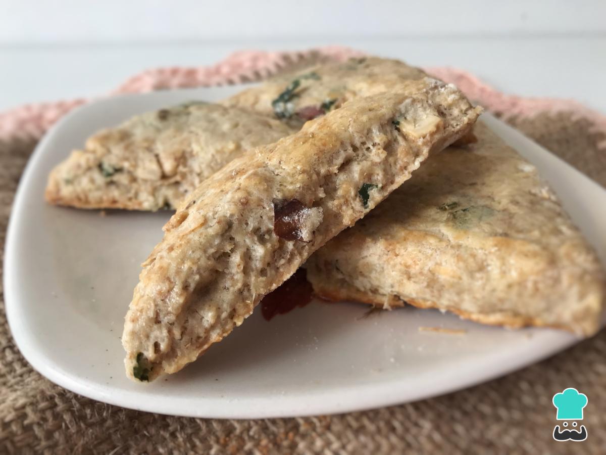 Receta de Scones de avena