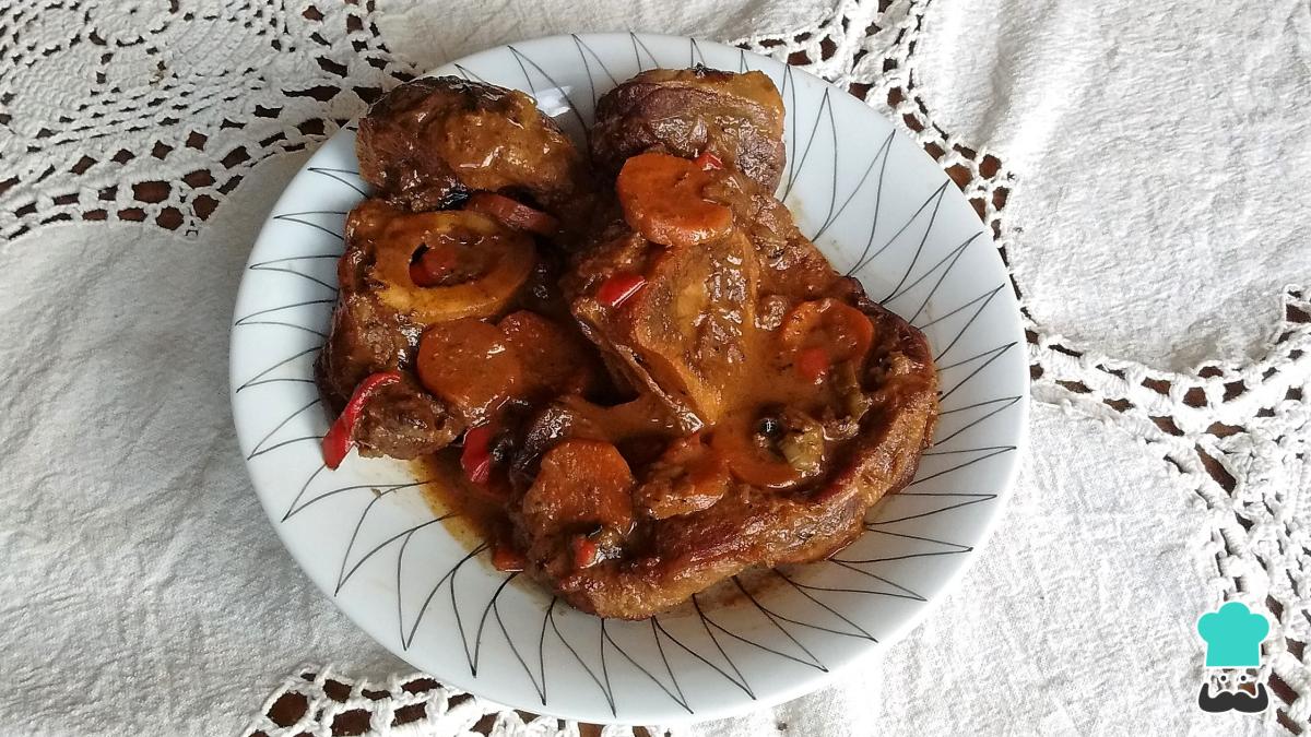 Receta de Estofado de osobuco