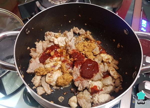 Receta de Carapulcra de chancho - Paso 3