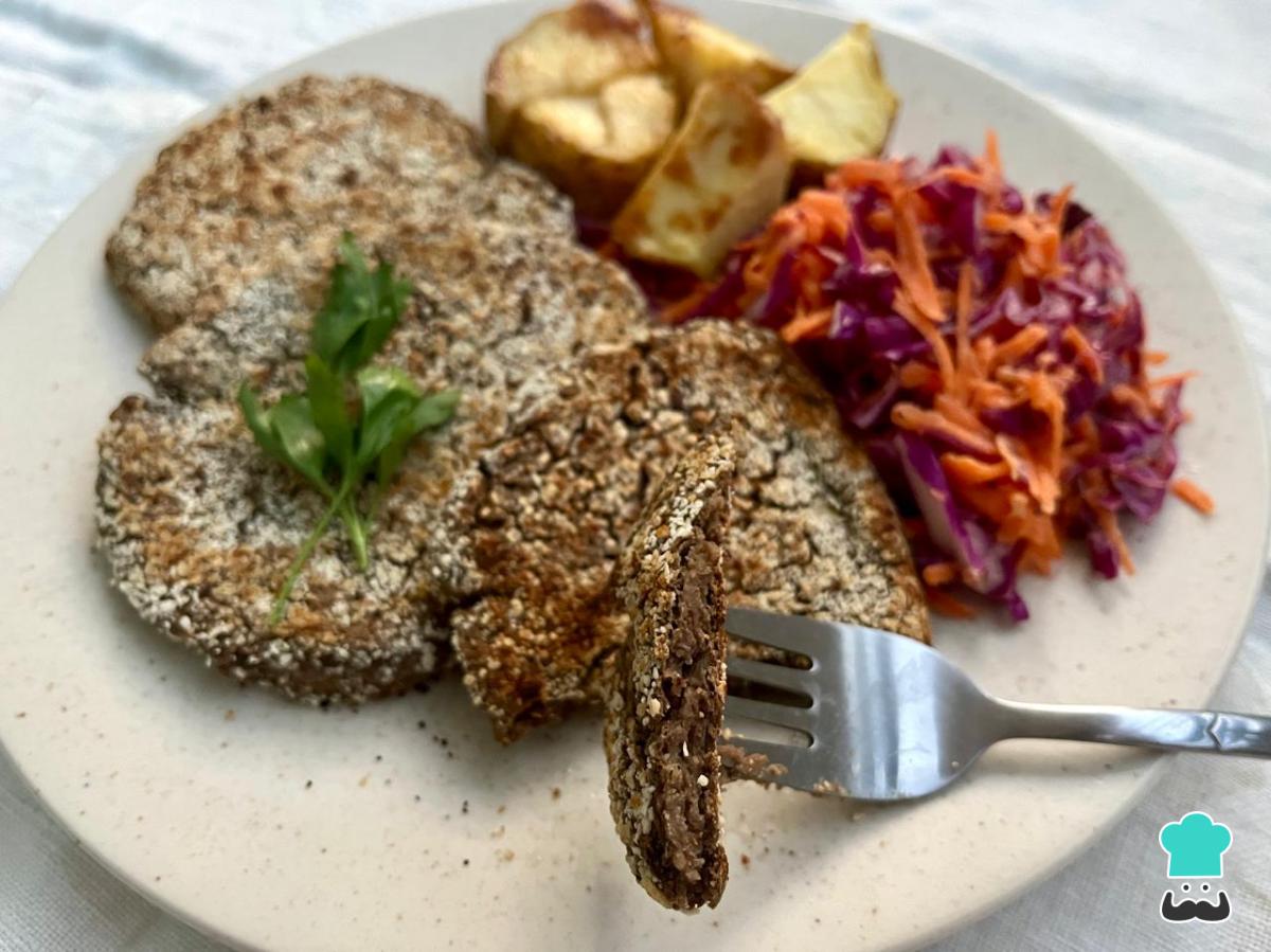 Receta de Milanesas de lentejas