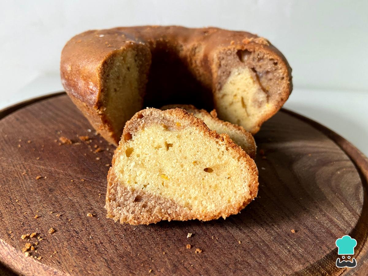 Receta de Budín marmolado con Nesquik