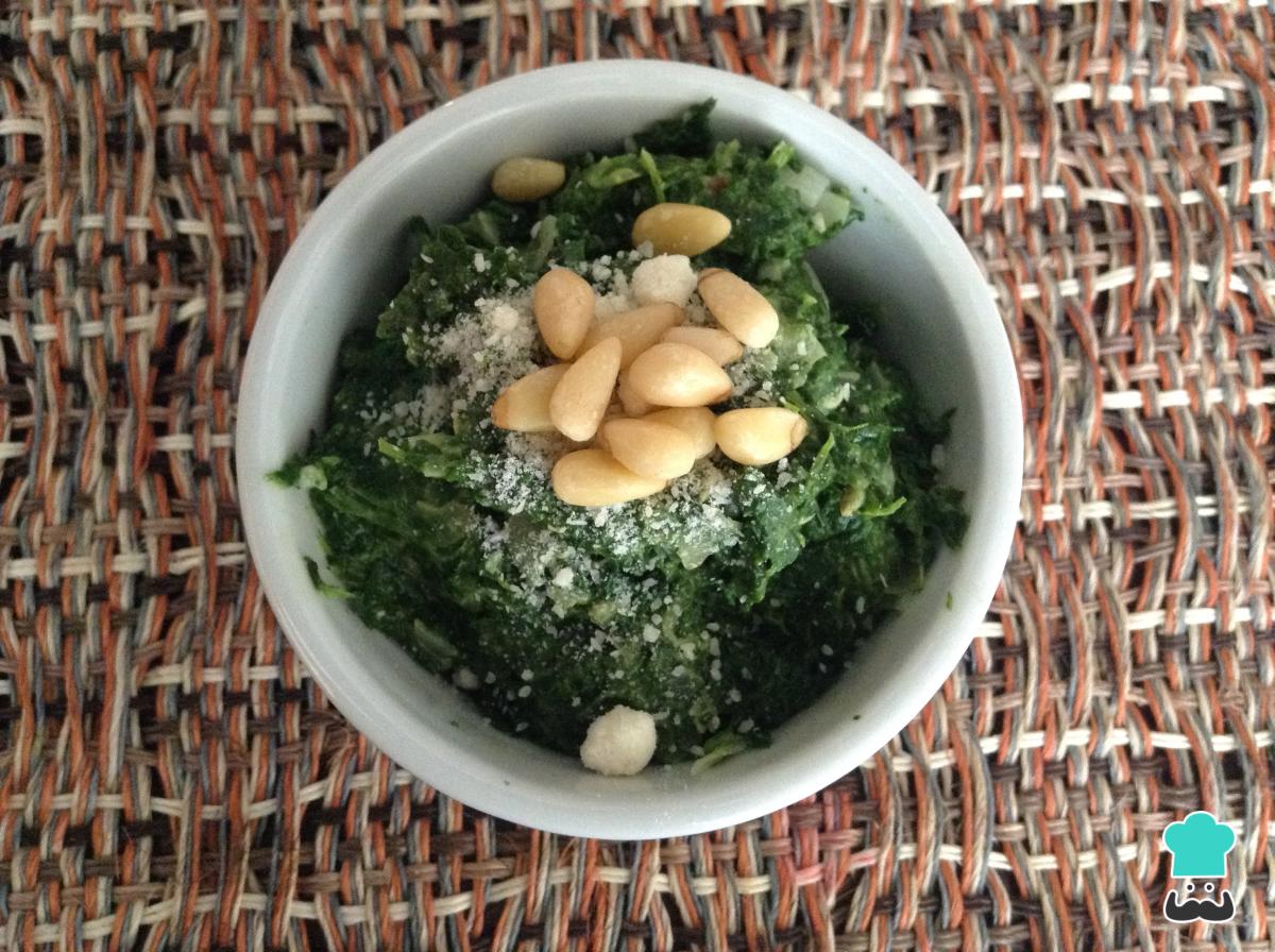 Receta de Pure de espinacas saludable