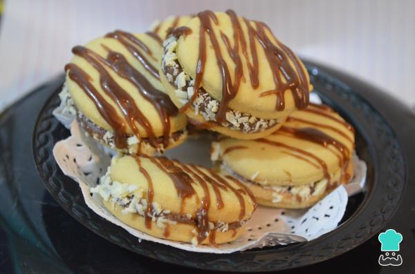 Receta de Alfajores de chocolate