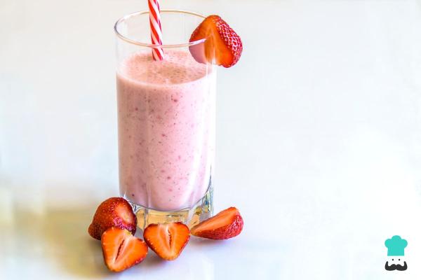 Batidos antiinflamatorios - Batido de fresas y chía