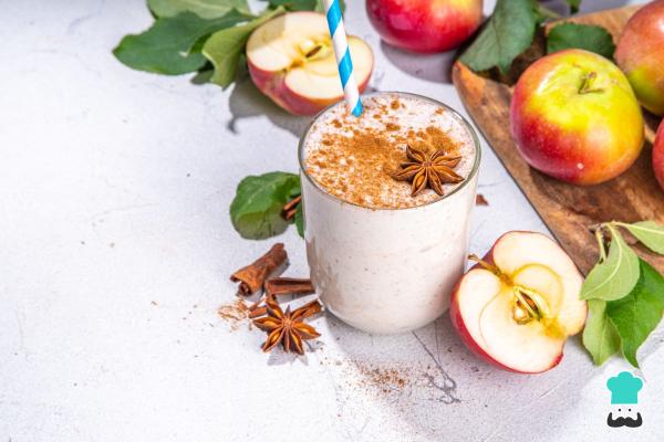 Batidos antiinflamatorios - Batido de manzana y canela