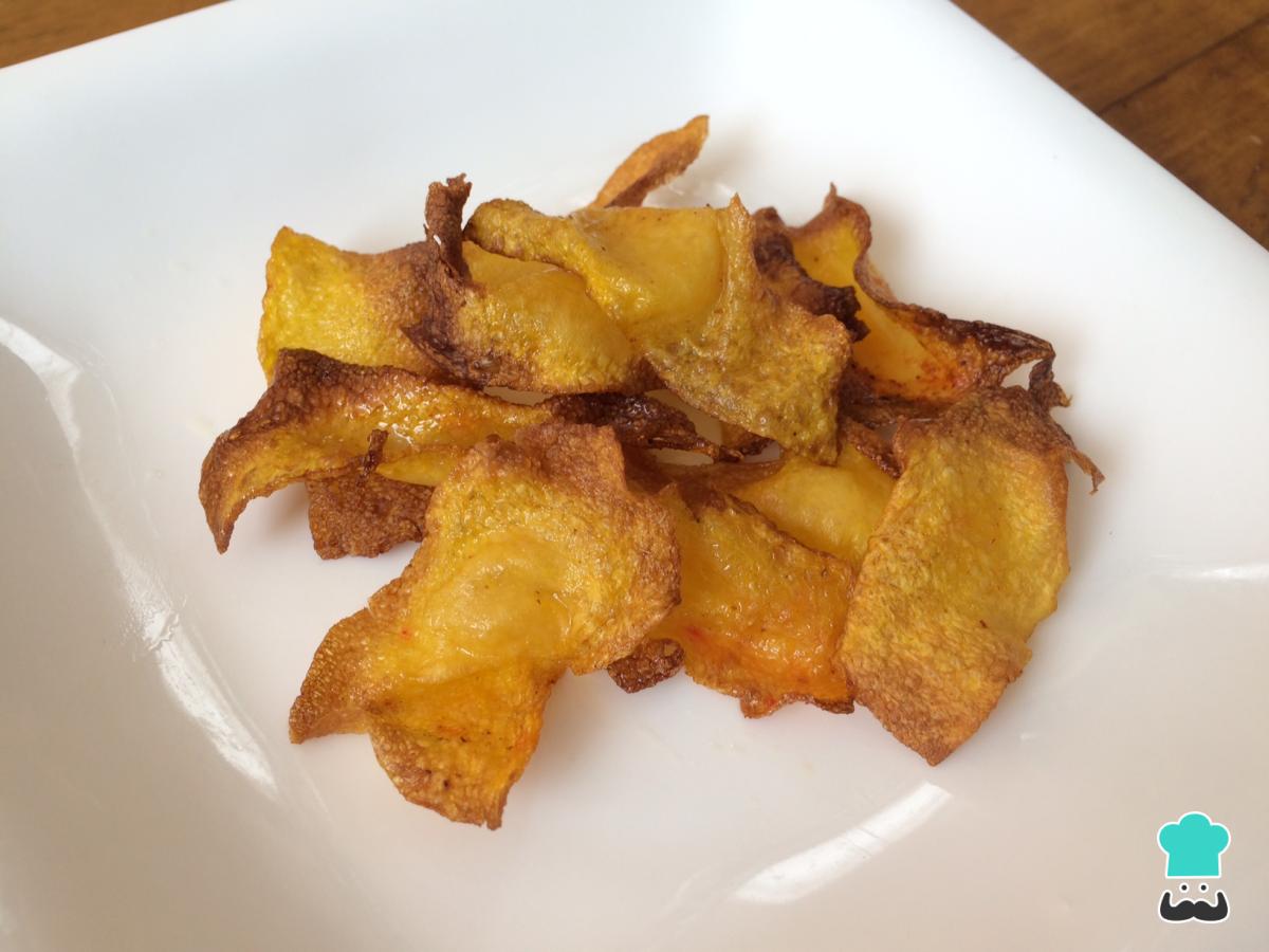 Receta de Chips de calabaza