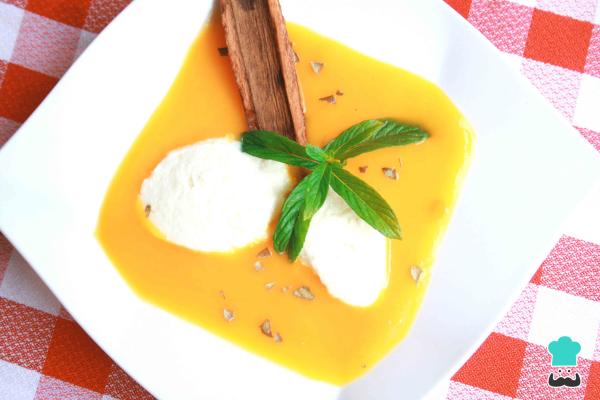 Receta de Sopa de mango con helado - Paso 8