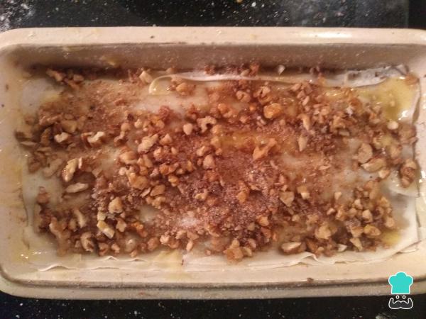 Receta de Baklava turca - Paso 4