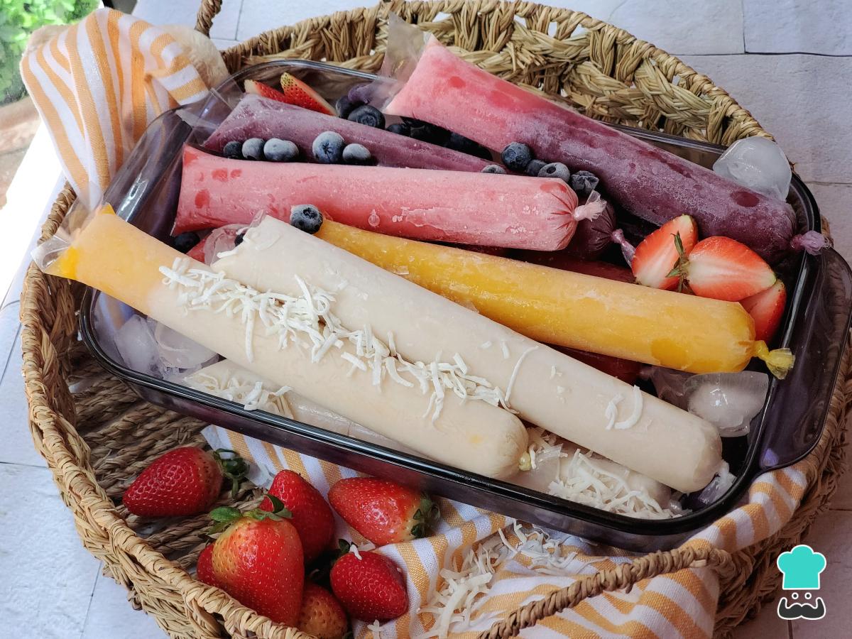 Receta de Marcianos de fruta