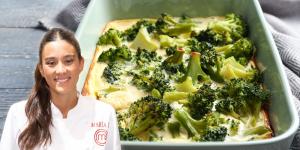 María Lo, chef: “El brócoli al horno queda mucho más sabroso con 200 g de yogur griego, limón, ajo y piñones”