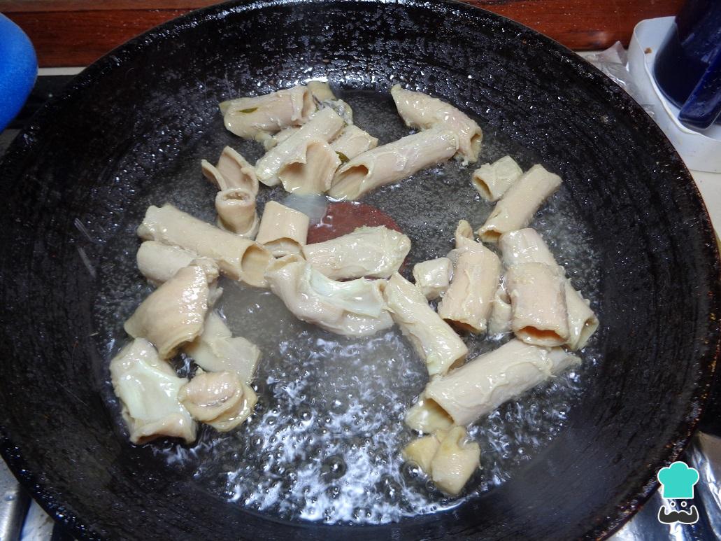 Tacos de tripa de res