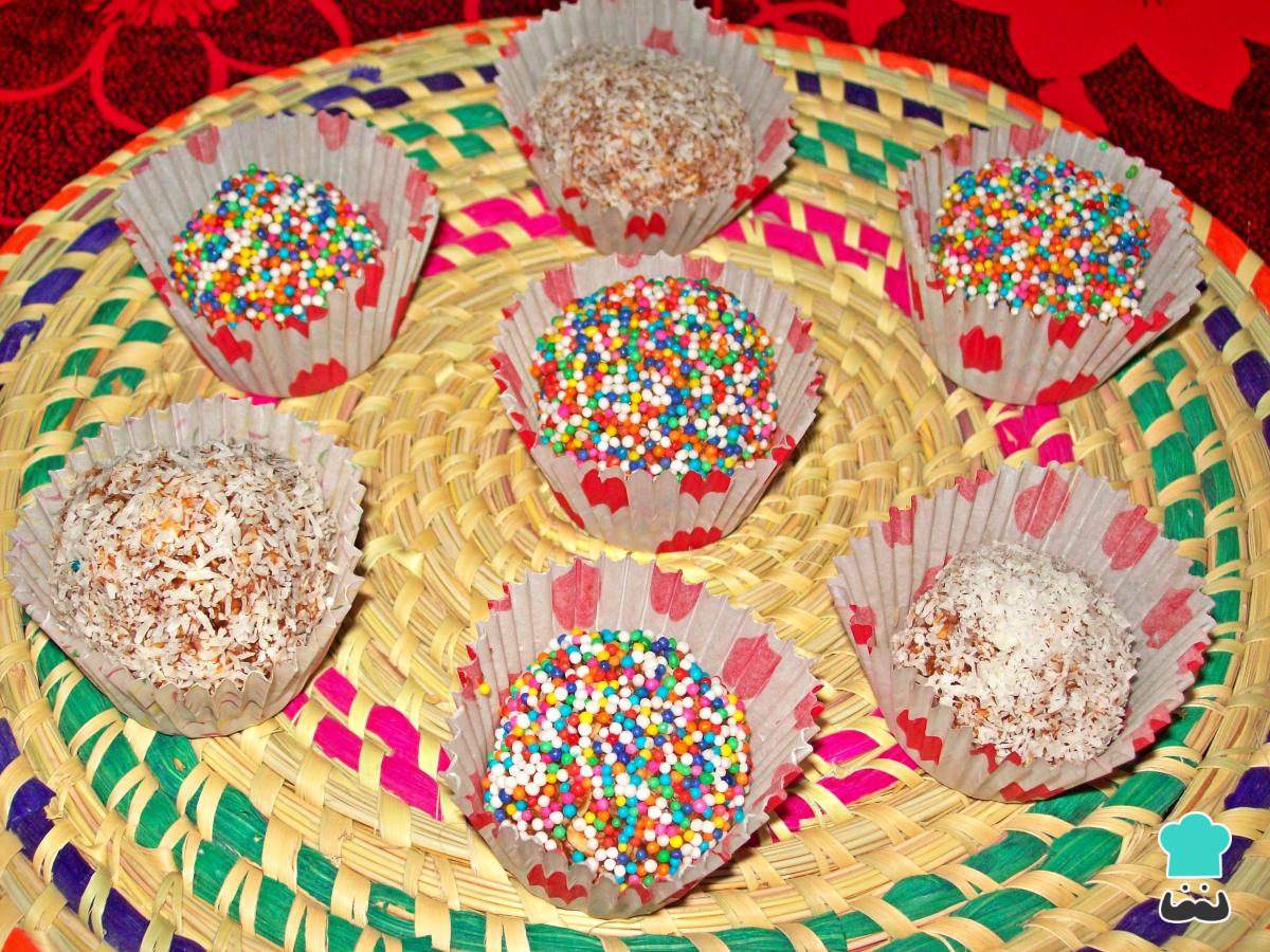 Receta de Bombones de Quaker