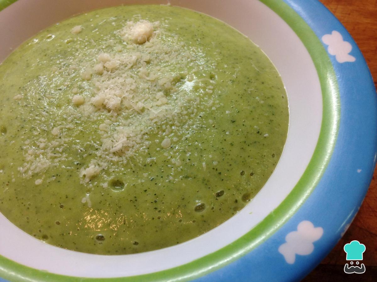 Receta de Crema de calabacín con quesitos