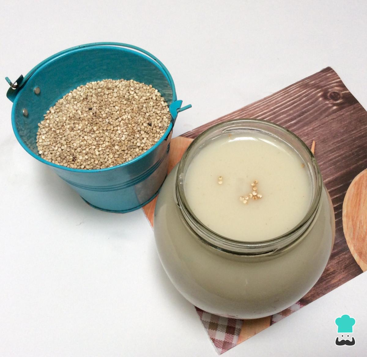 Leche de quinoa