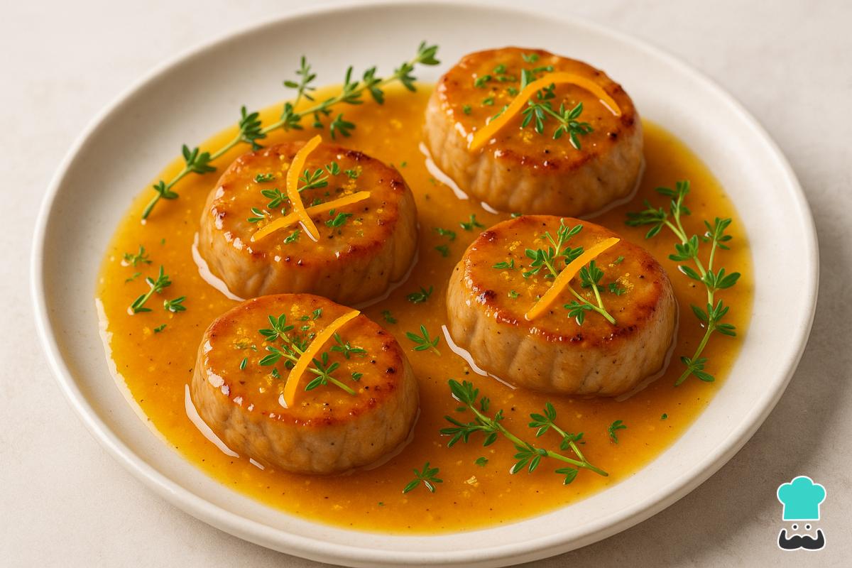 Receta de Solomillo de cerdo a la naranja